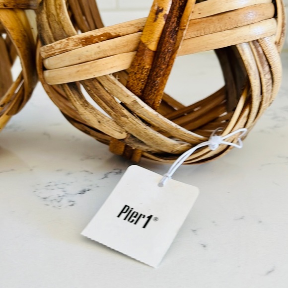 Pier 1 Split Rattan Decorative Spheres - Picture 11 of 12